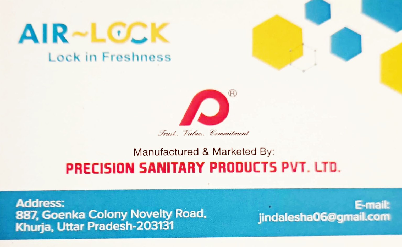 Precision Sanitary Products Pvt. Ltd.